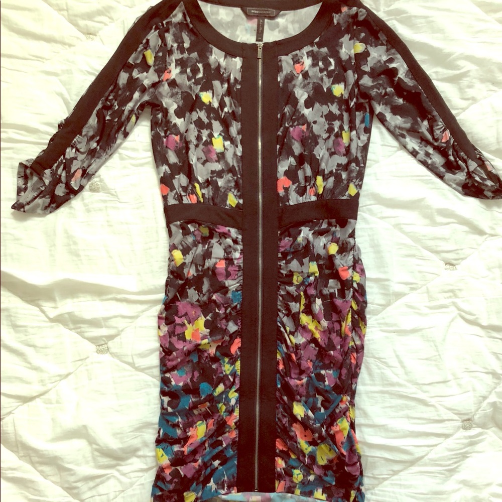 Bcbg Betsy print dress